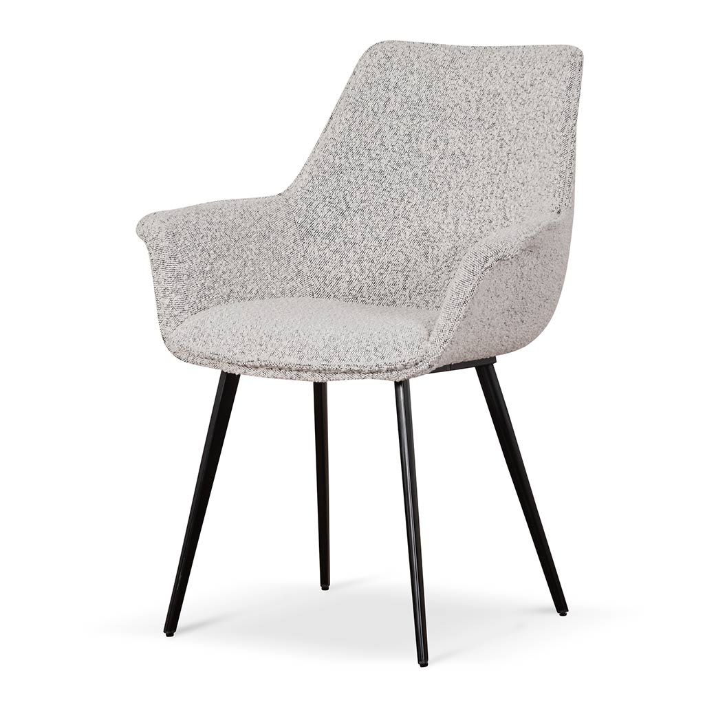 Pepper Boucle Dining Chair (Set of 2)