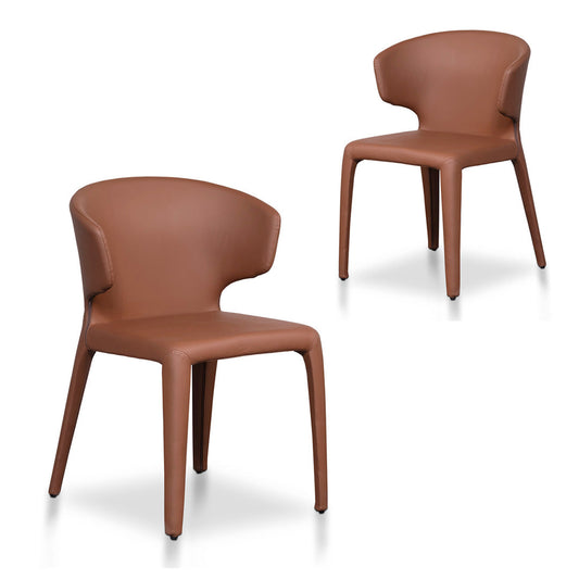 Brown Dining Chair (Set of 2)