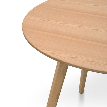 Round Dining Table - 100cm Natural