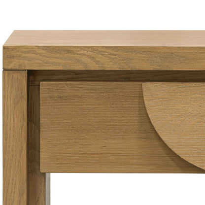 Dusty Oak Console Table with Drawers (1.4m)