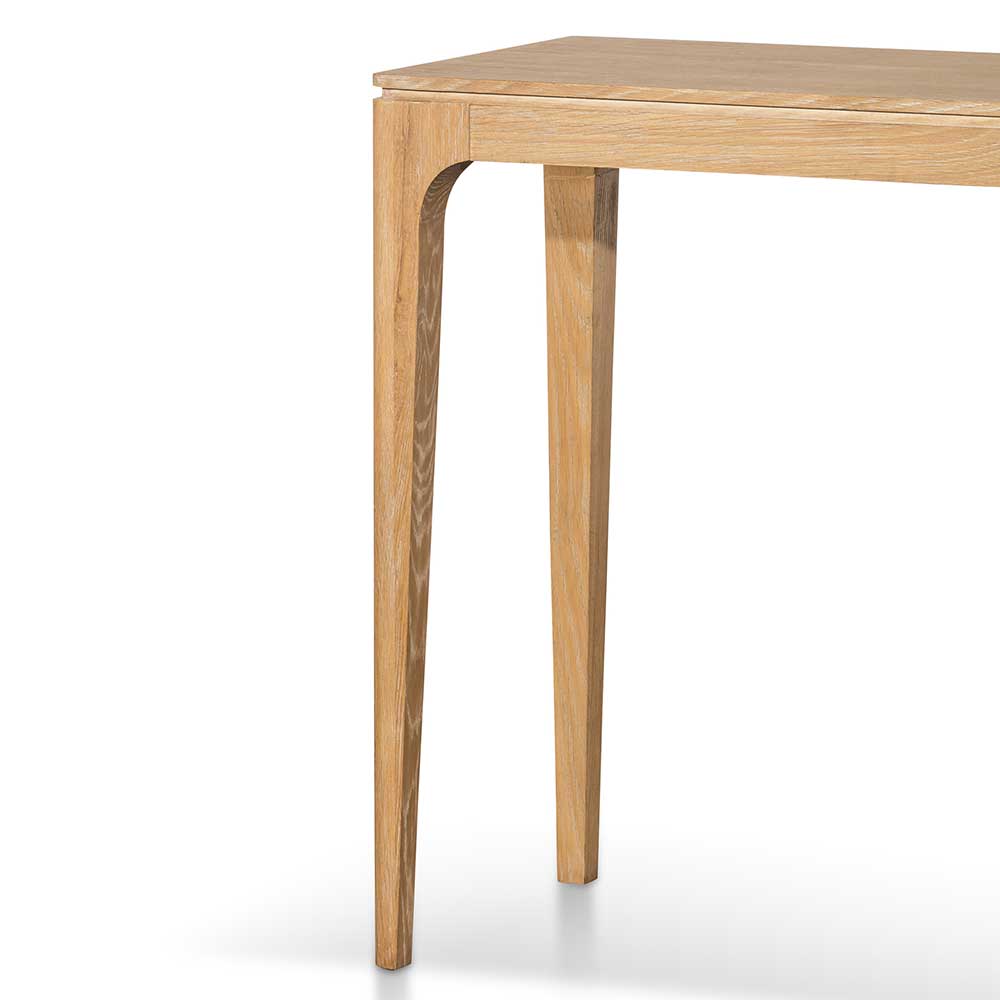 Oak Console Table - Natural - 1.4m