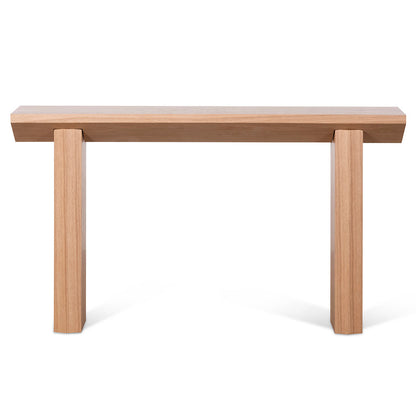 Oak Console Table - Natural - 1.4m