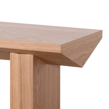 Oak Console Table - Natural - 1.4m