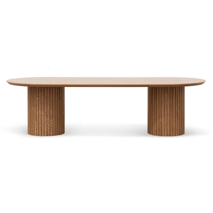 Wooden Dining Table - 2.8m Natural