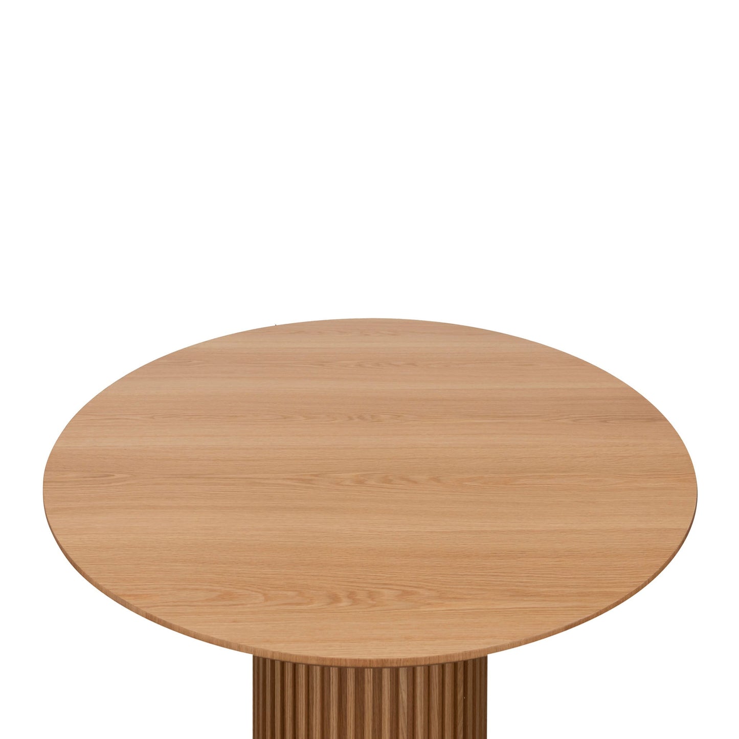 Wooden Round Dining Table - 1.5m Natural