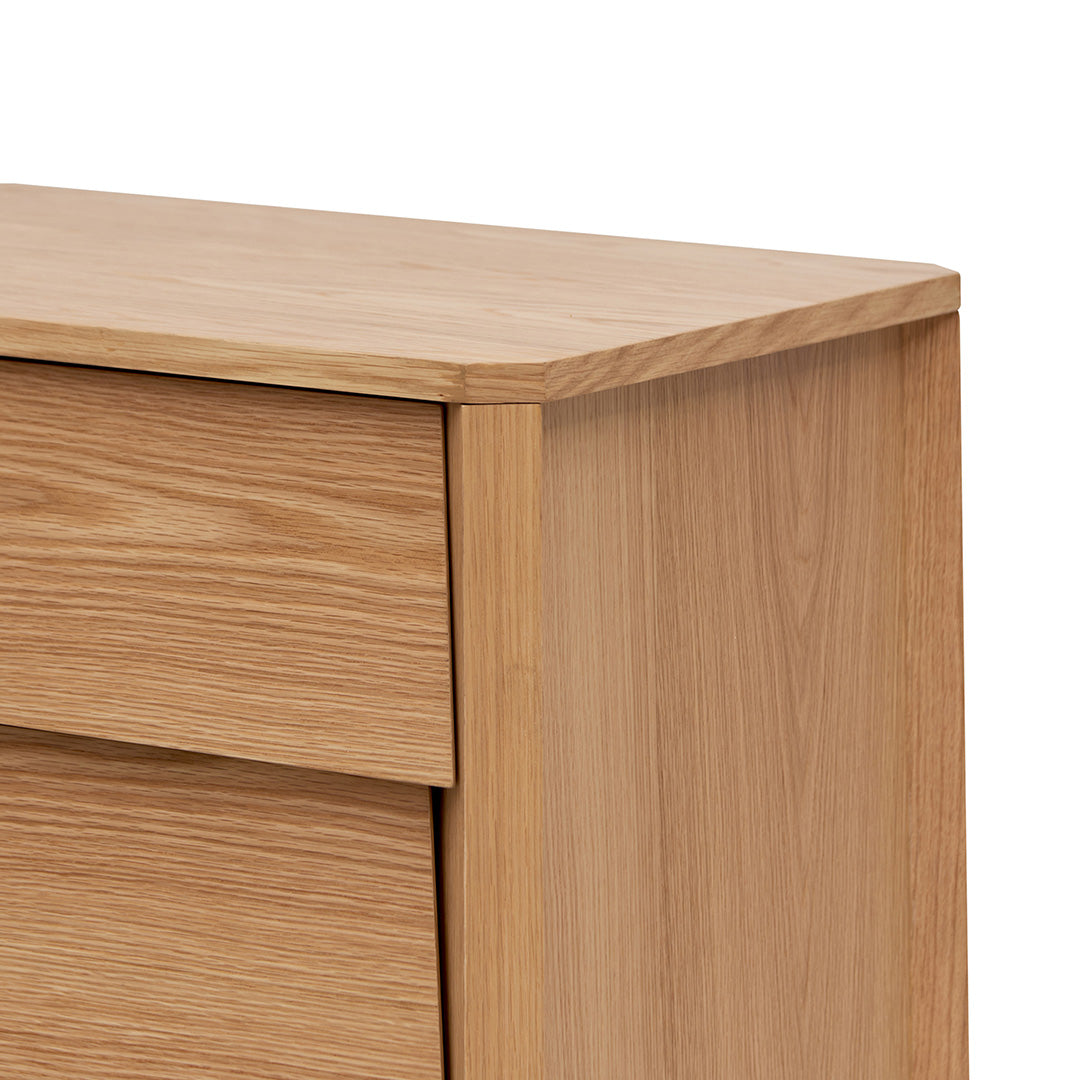 Natural Oak Three-Drawers Dresser Unit