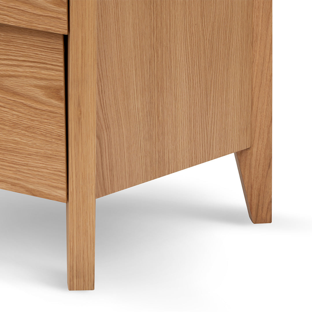 Natural Oak Three-Drawers Dresser Unit