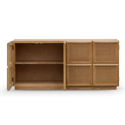 Rattan Door Sideboard - 1.8m Natural