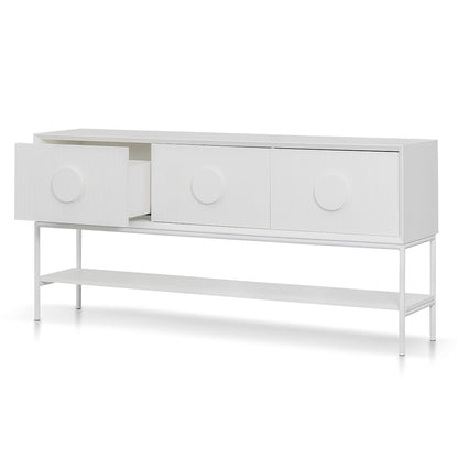 White Console Table - 1.8m