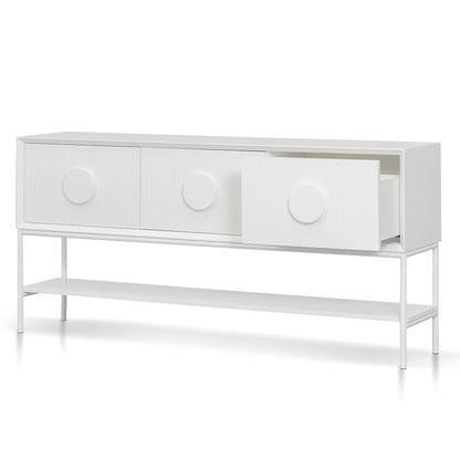 White Console Table - 1.8m