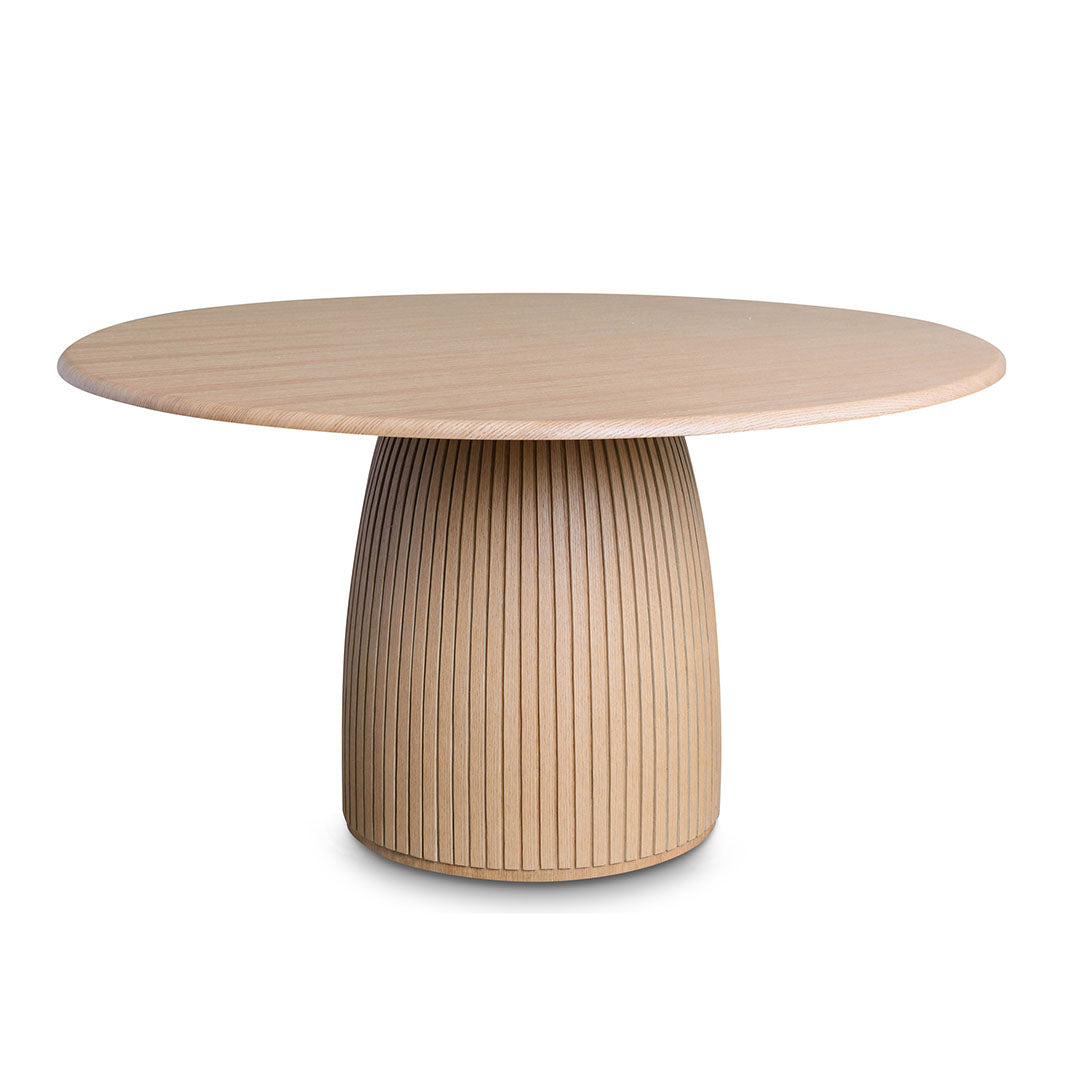 Round Dining Table - 1.4m Natural