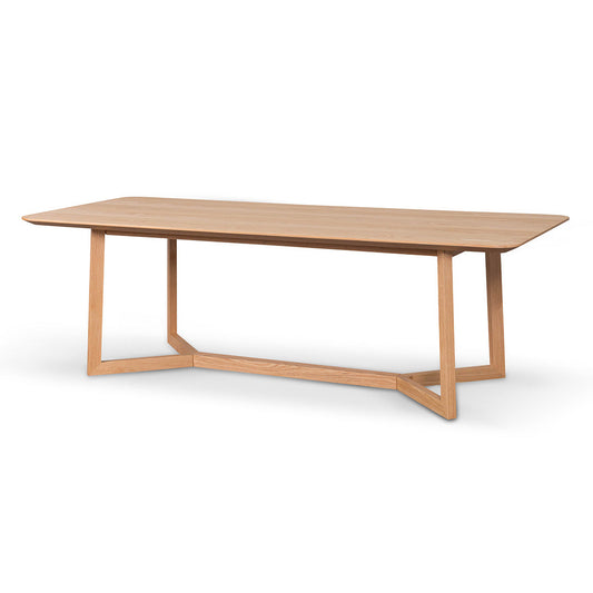 Wooden Dining Table - 2.4m Natural