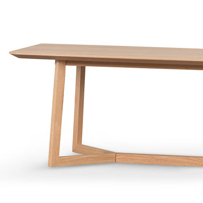 Wooden Dining Table - 2.4m Natural