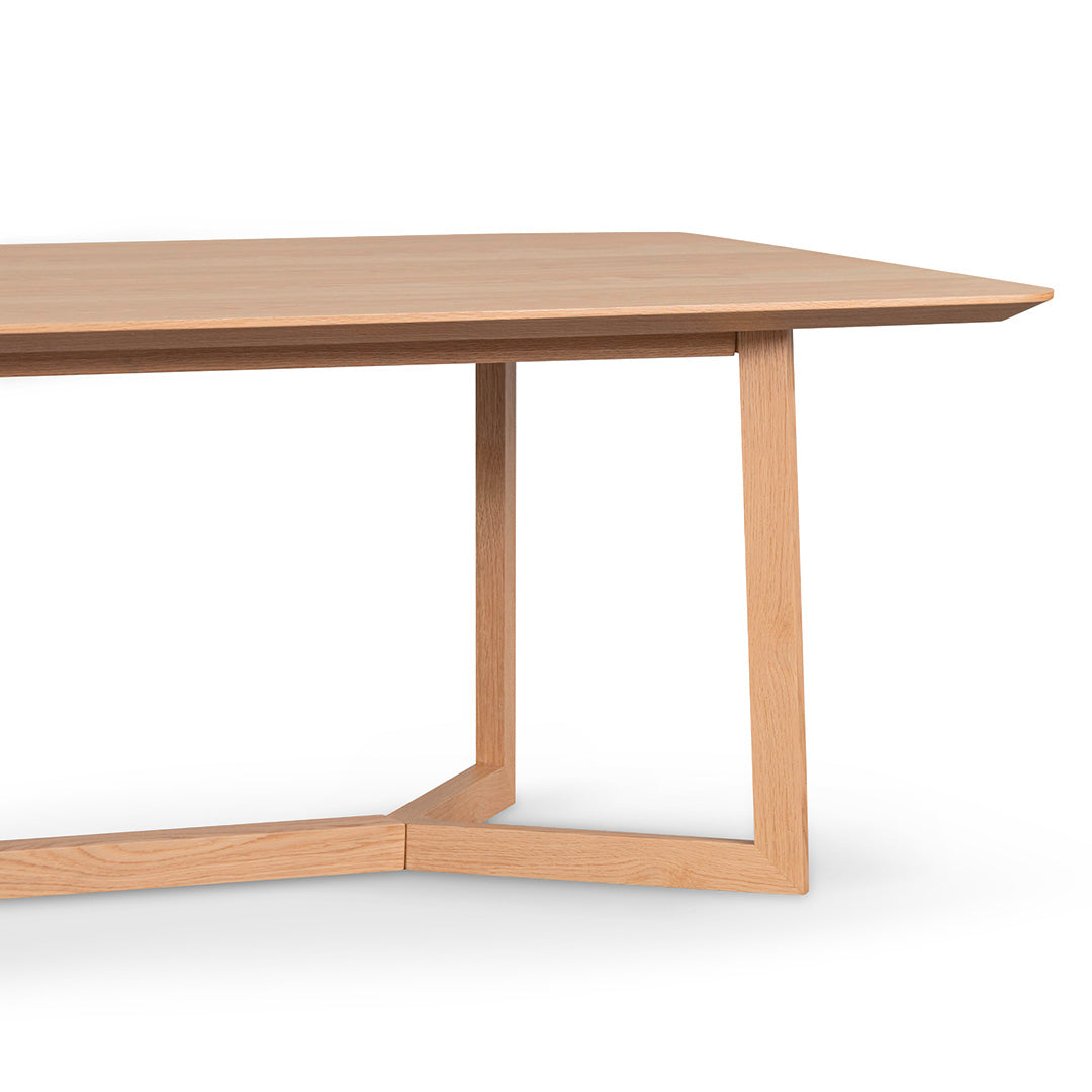 Wooden Dining Table - 2.4m Natural