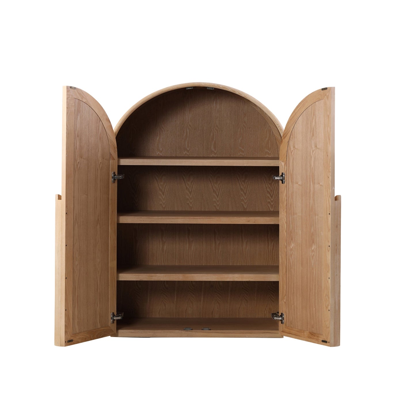 Ash Arched Cabinet - Natural