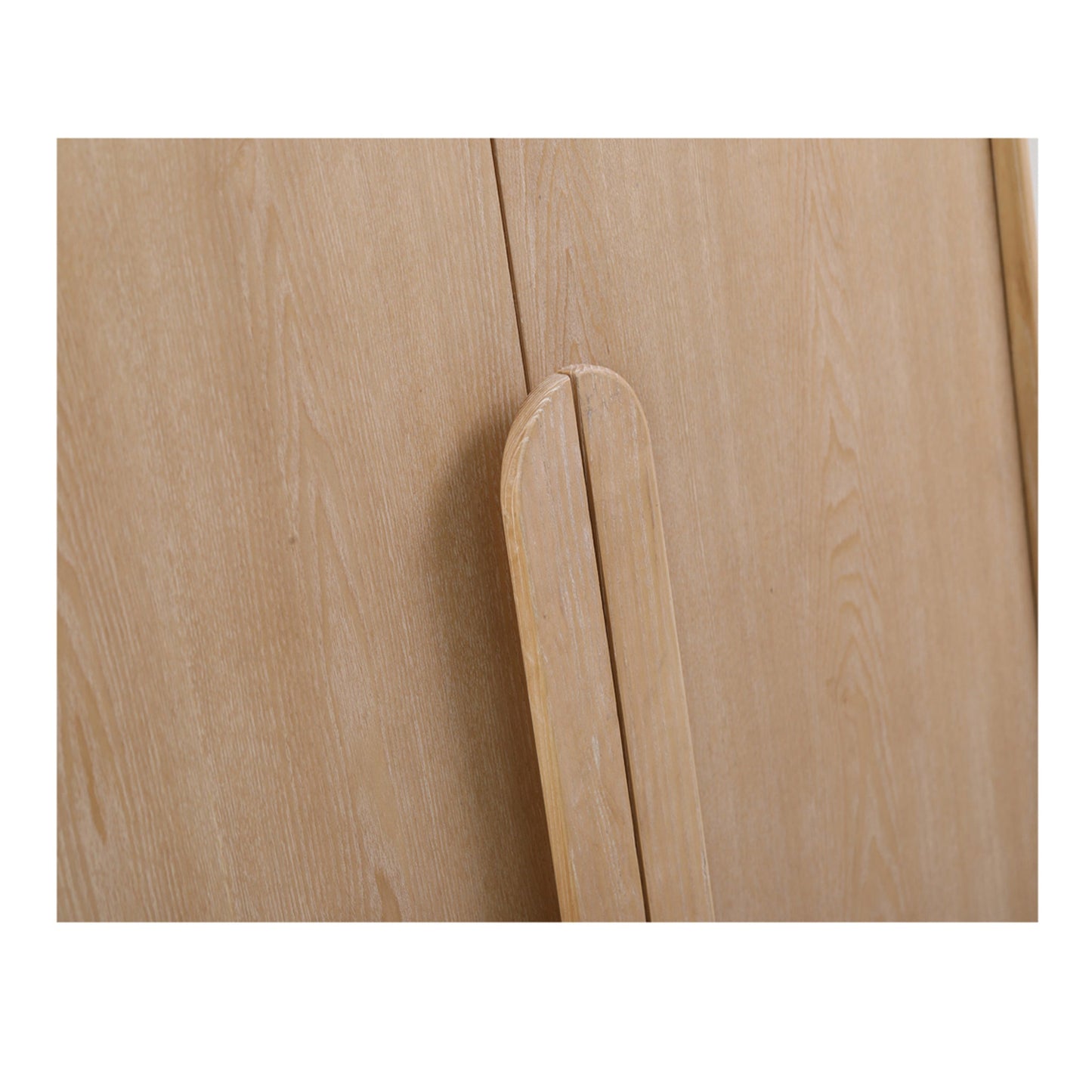 Ash Arched Cabinet - Natural