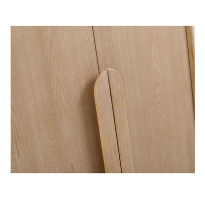 Ash Arched Cabinet - Natural