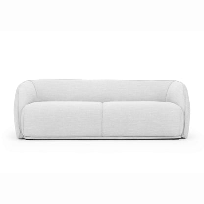 Three-Seater Fabric Sofa in Light Texture Grey