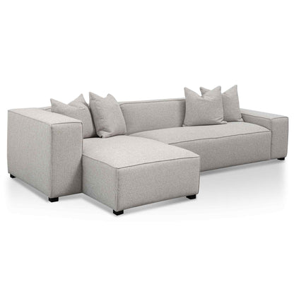 Three-Seater Left Chaise Sofa - Sterling Sand