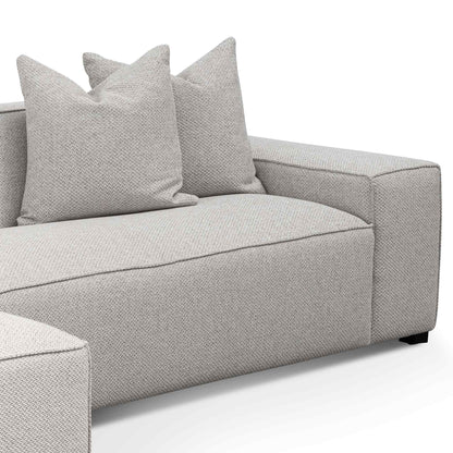 Three-Seater Left Chaise Sofa - Sterling Sand