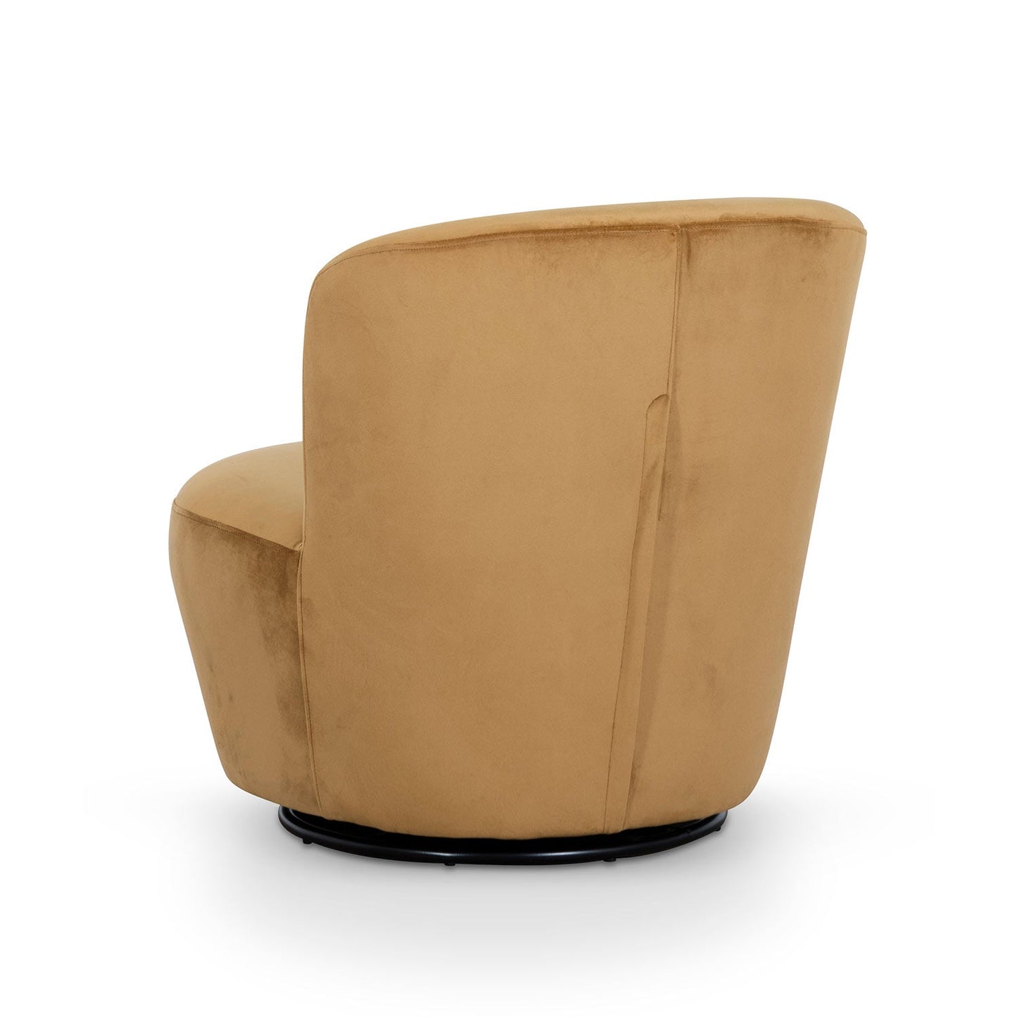 Mustard Swivel Lounge Chair