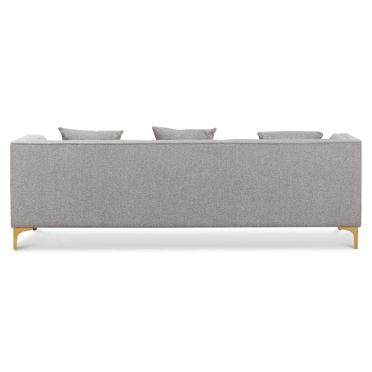 Three-Seater Sofa - Ash Grey Boucle