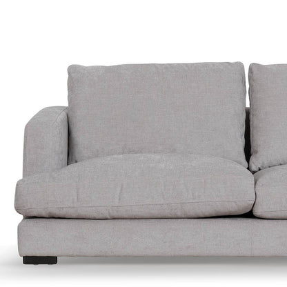 Four-Seater Fabric Right Chaise Sofa - Oyster Beige