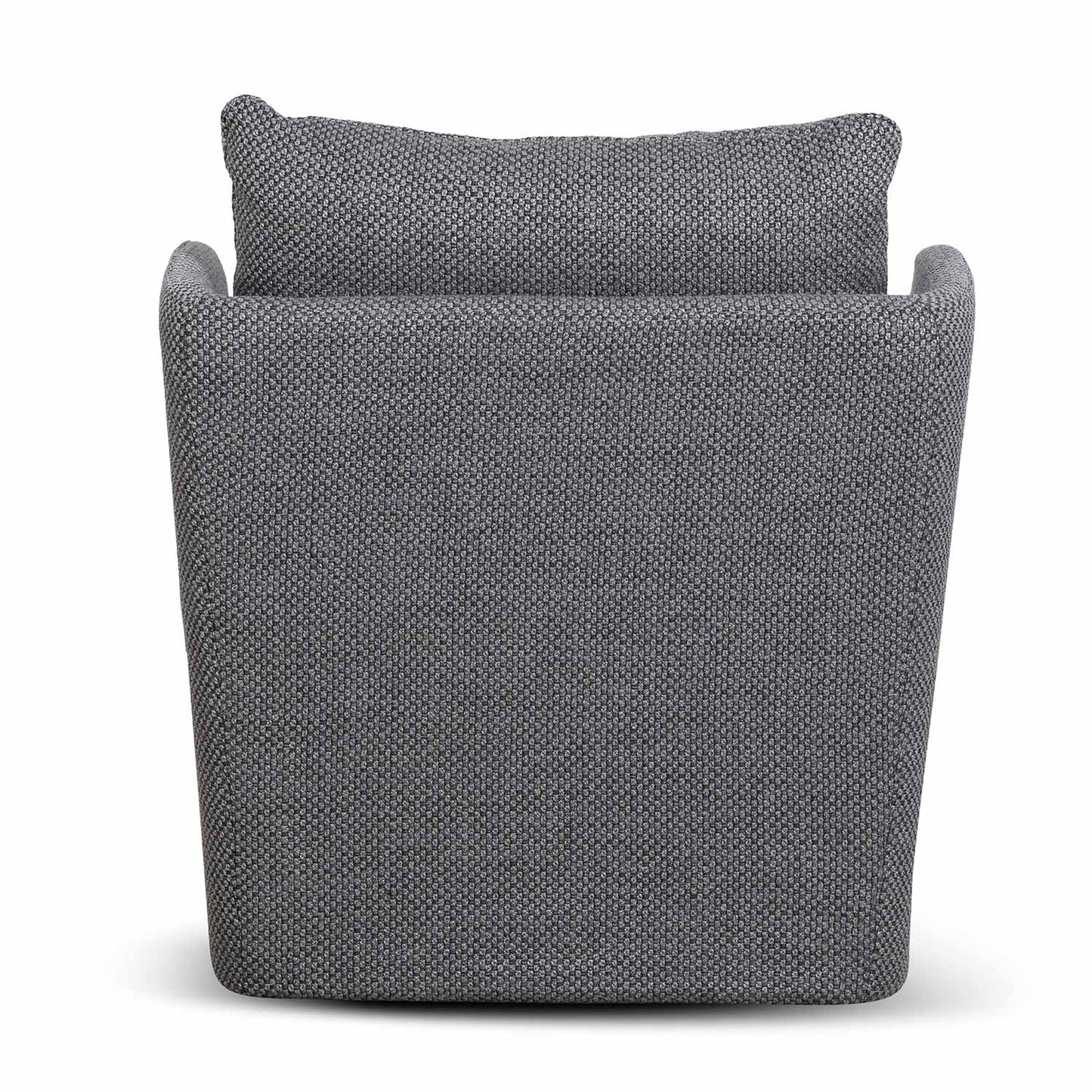 Noble Grey Fabric Armchair