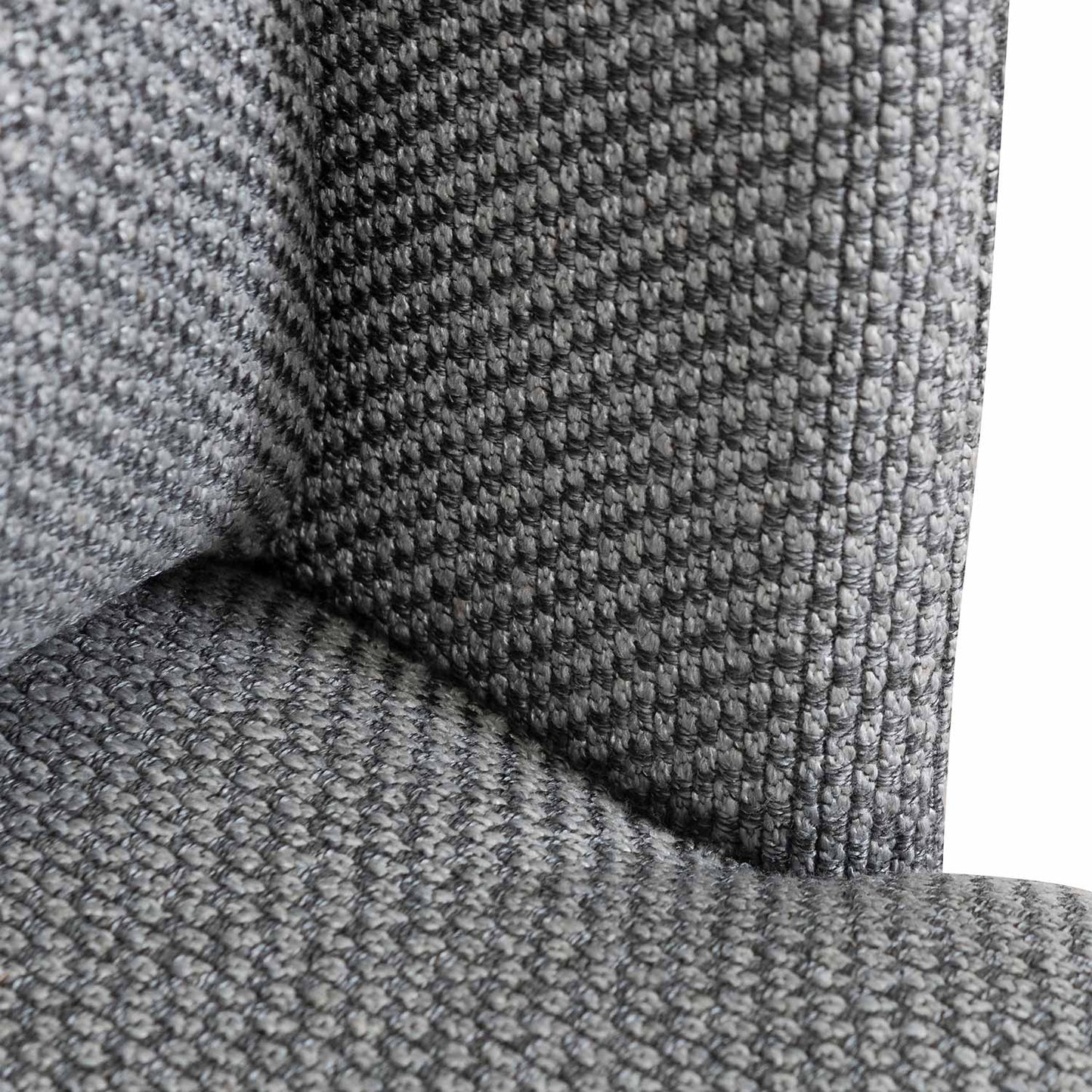 Noble Grey Fabric Armchair