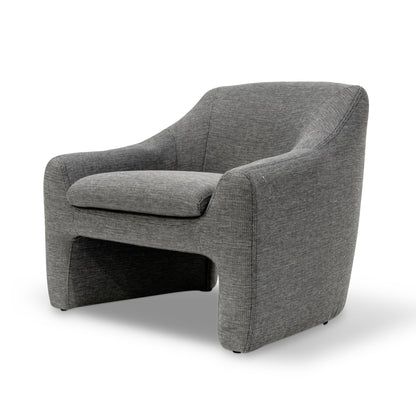 Graphite Grey Fabric Armchair