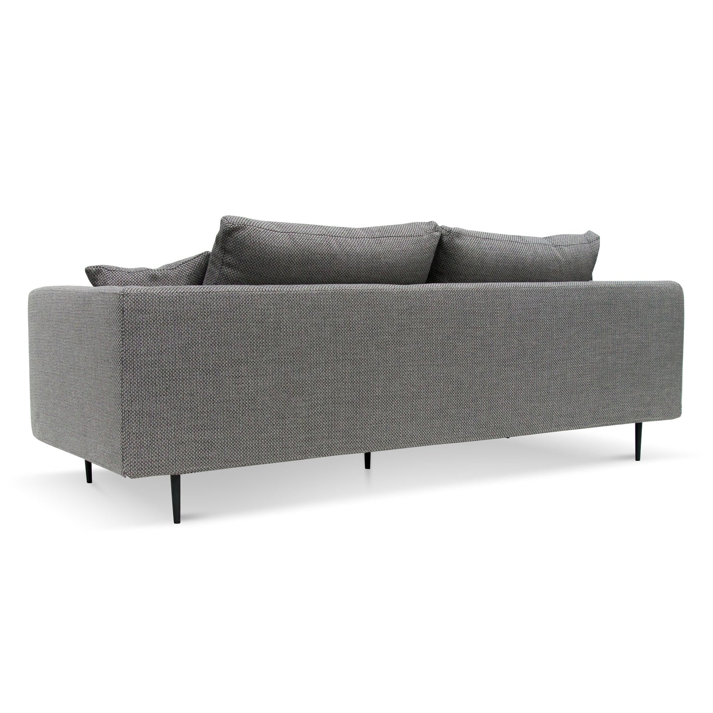 Four-Seater Fabric Sofa - Noble Grey