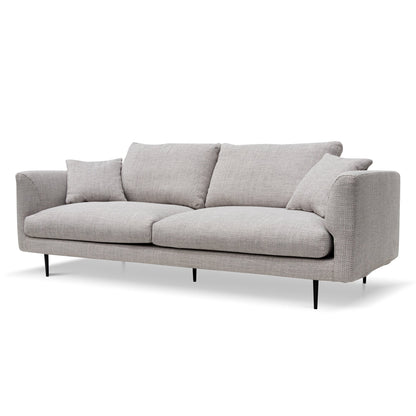 Four-Seater Fabric Sofa - Passive Grey