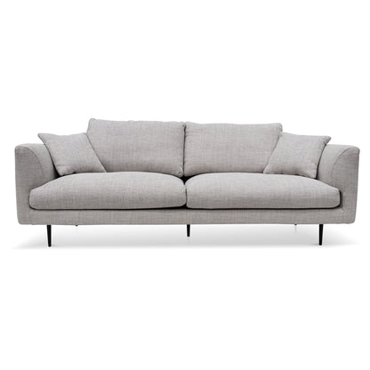 Four-Seater Fabric Sofa - Passive Grey