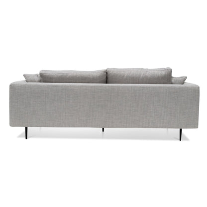 Four-Seater Fabric Sofa - Passive Grey