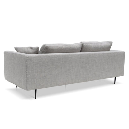 Four-Seater Fabric Sofa - Passive Grey