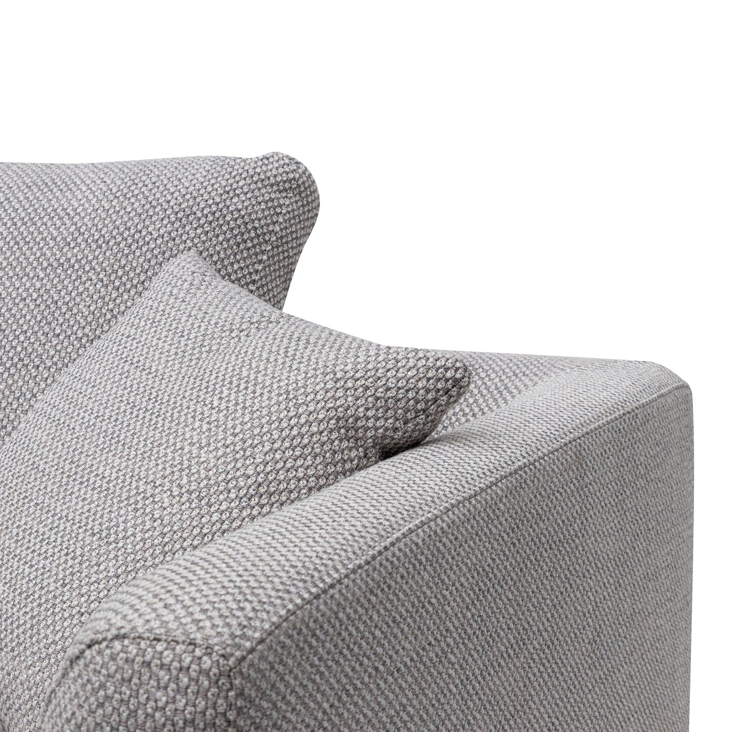 Four-Seater Fabric Sofa - Passive Grey