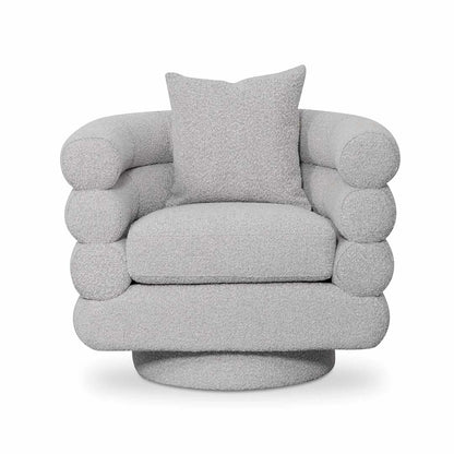 Armchair - Ash Grey Boucle