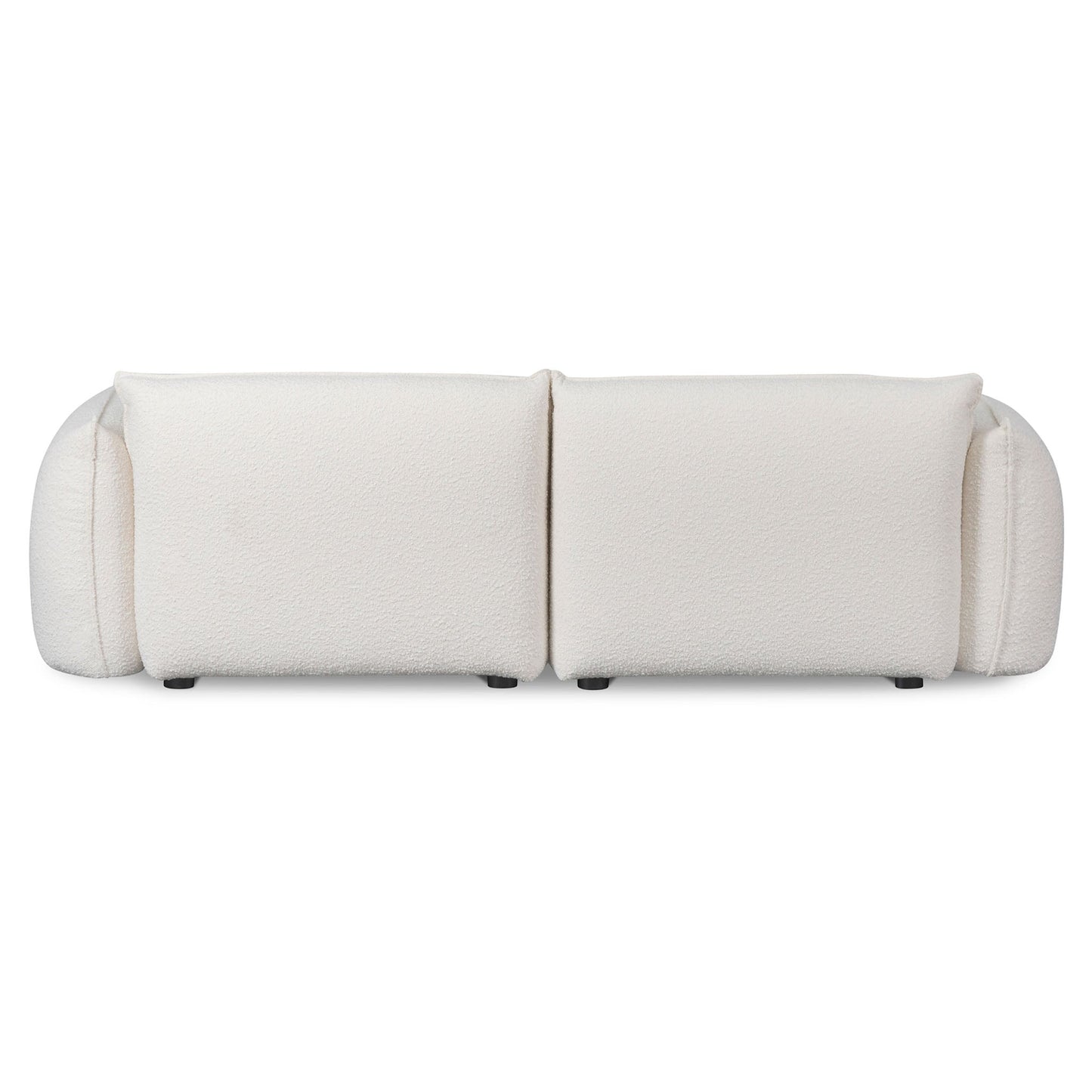 Three-Seater Sofa - White Wash Boucle