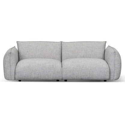 Three-Seater Sofa - Light Spec Grey