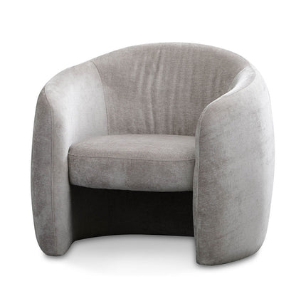 Platinum Grey Fabric Armchair