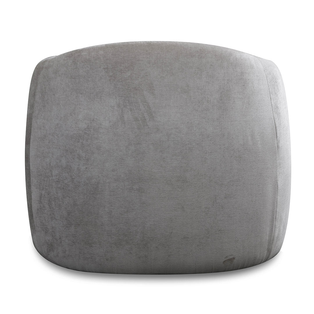 Platinum Grey Fabric Armchair