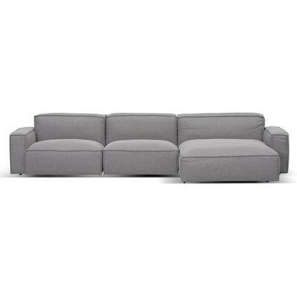 Right Chaise Sofa - Graphite Grey