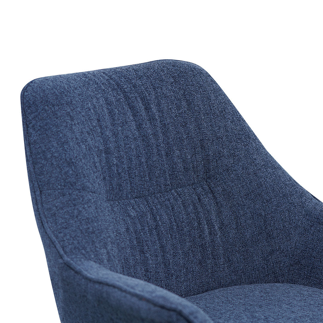 Denim Blue Lounge Chair