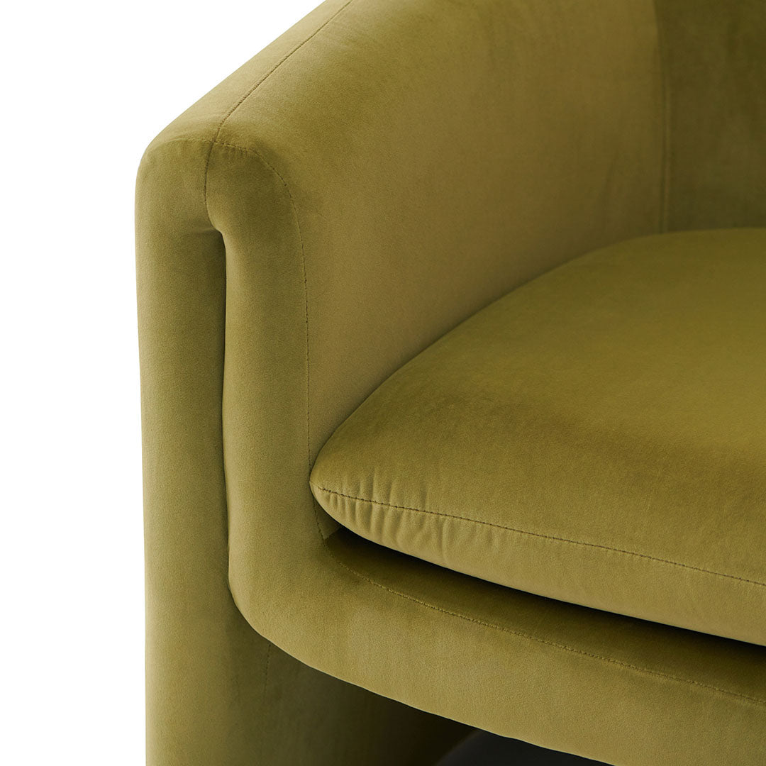 Army Green Armchair