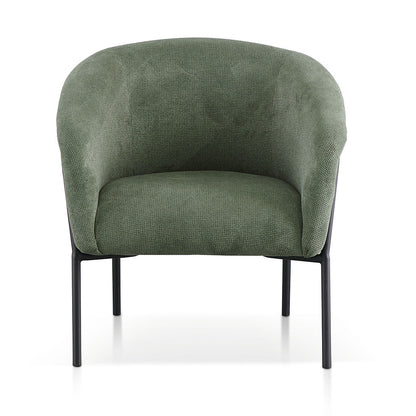 Thyme Green Fabric Armchair