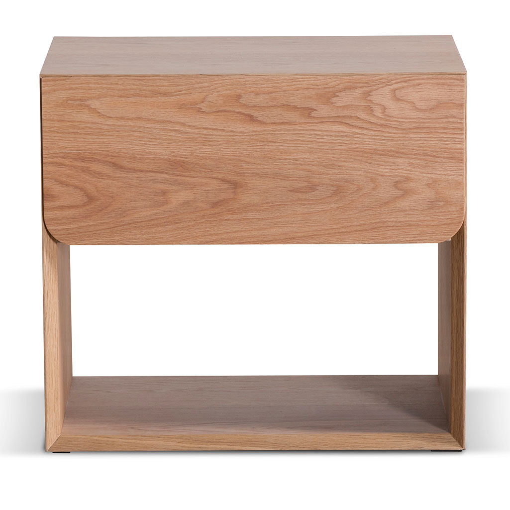 Modern Natural Oak Bedside Table