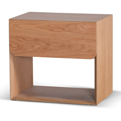 Modern Natural Oak Bedside Table