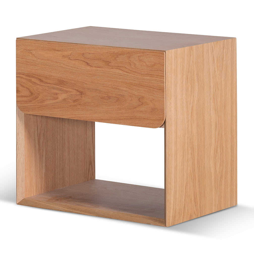 Modern Natural Oak Bedside Table