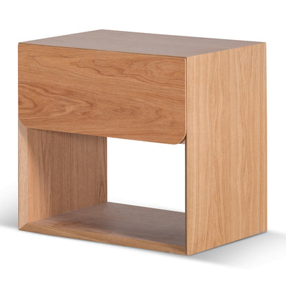 Modern Natural Oak Bedside Table