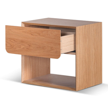 Modern Natural Oak Bedside Table